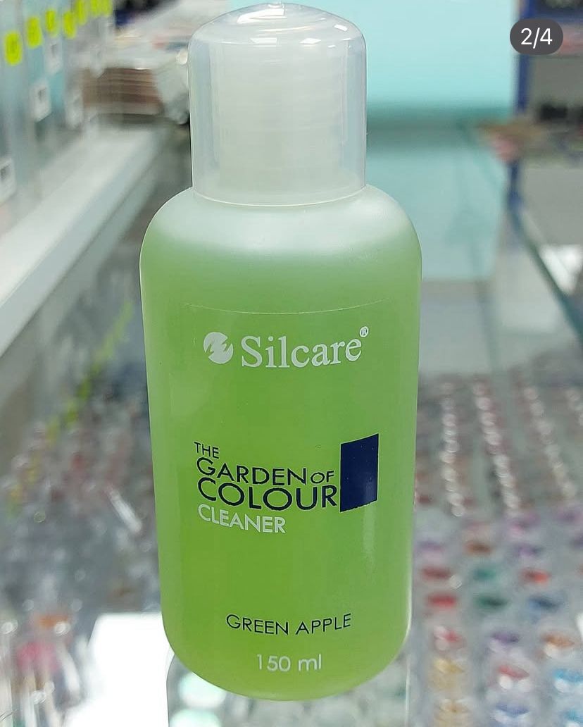 SILCARE The Garden of Colour Nail Plate Cleaner grünes Apfel  150 ml.