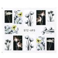 Wasserabziehbilder  STZ-693 Blumen