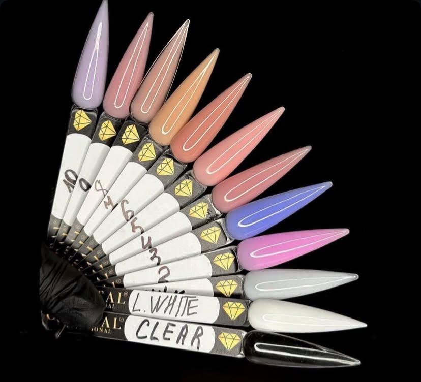 Liquid Acryl Gel 12ml. Crystal Professional №8. HEMA & TPO Free