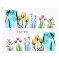 Wasserabziehbilder  STZ-691 Blumen