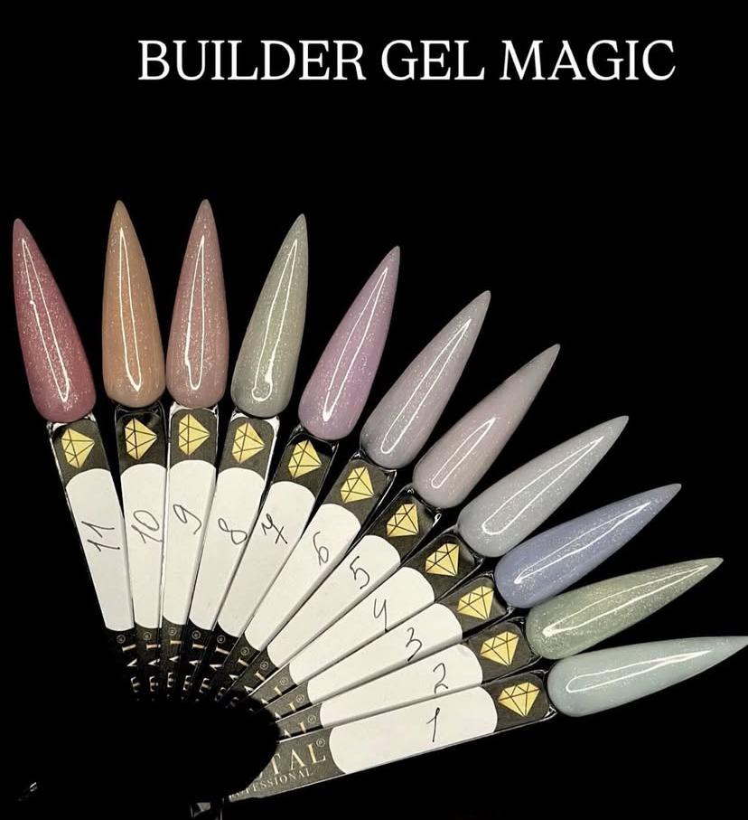 Builder Gel Magic 15ml. Crystal Professional №1, HEMA & TPO Free