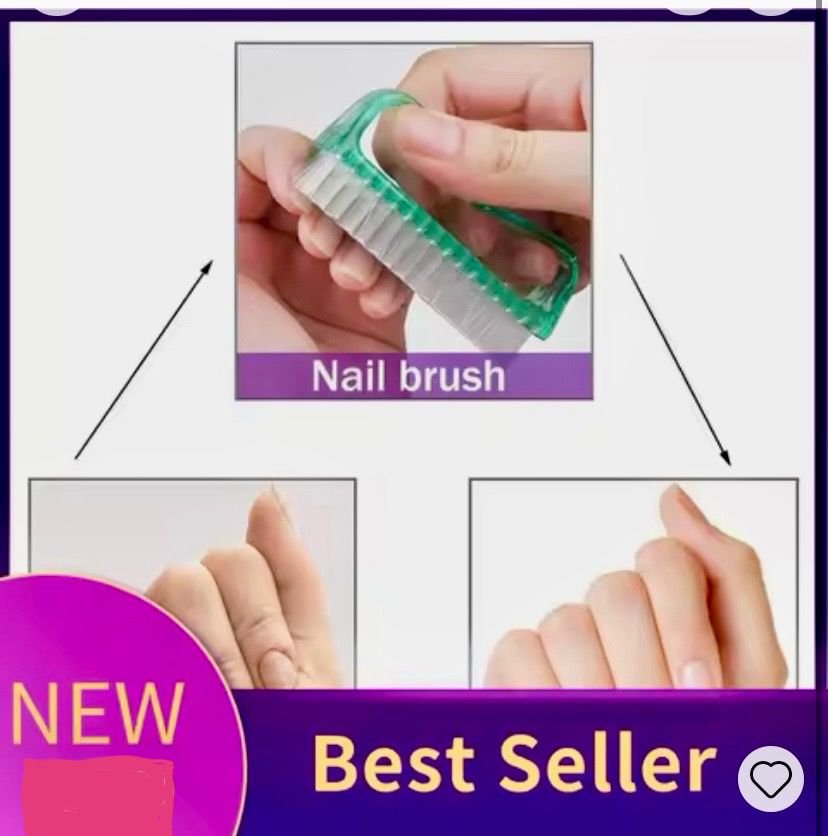 Hand- und Nagelbürste green