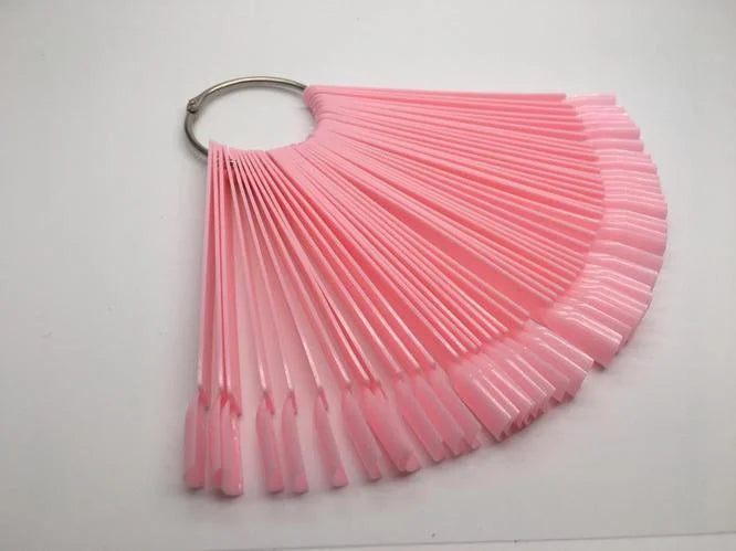 Nailart Tips mit Ring Stick , Rose 50 Stück