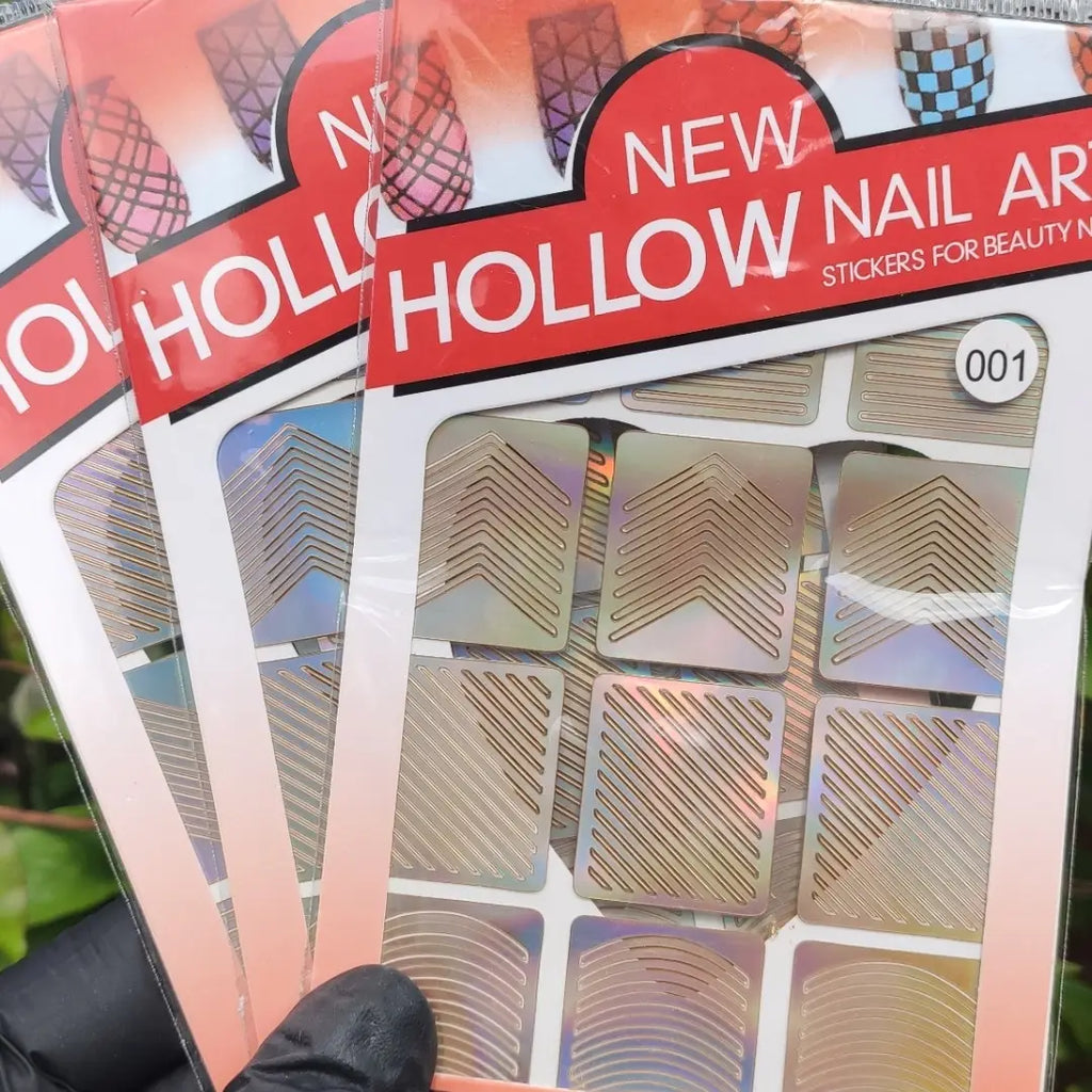 Nageldesign Schablone # 1