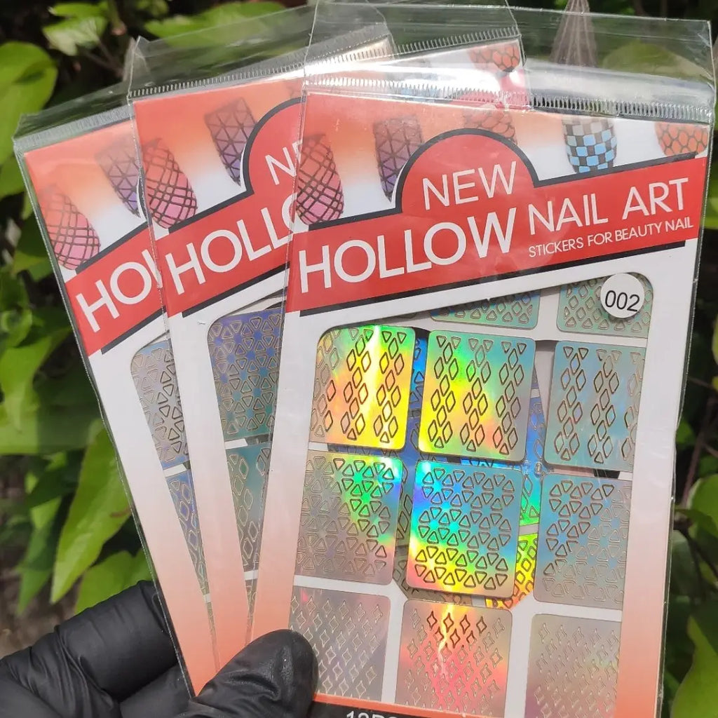 Nageldesign Schablone # 2