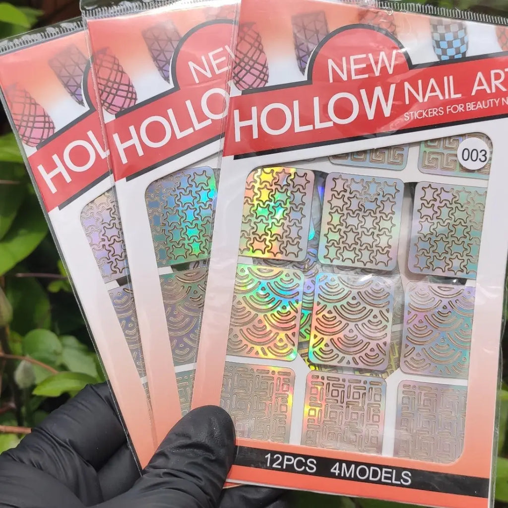 Nageldesign Schablone # 3