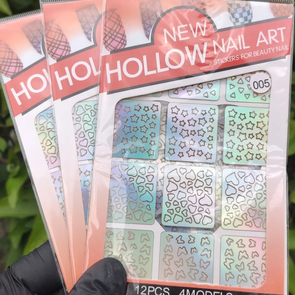 Nageldesign Schablone # 5