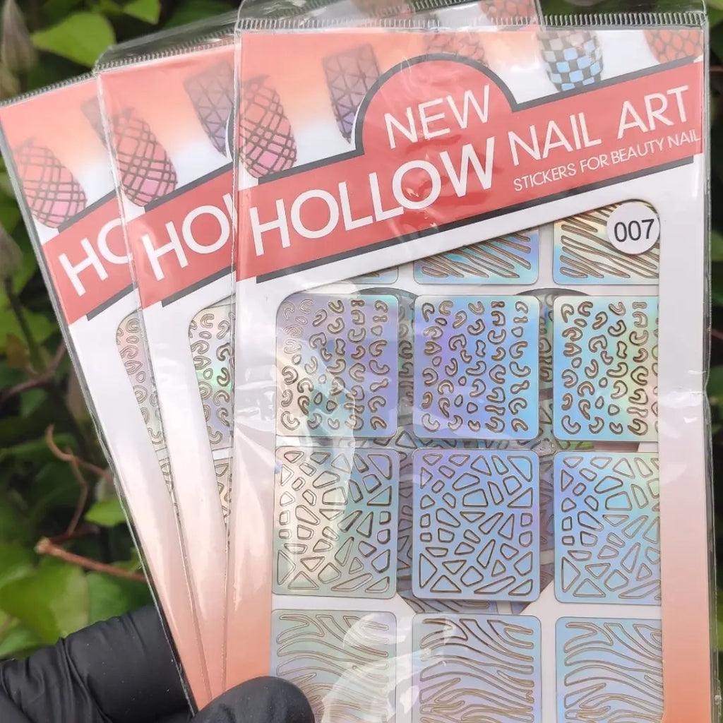 Nageldesign Schablone # 7