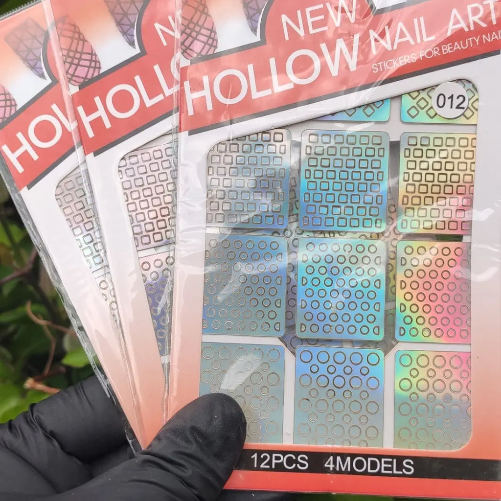 Nageldesign Schablone # 12