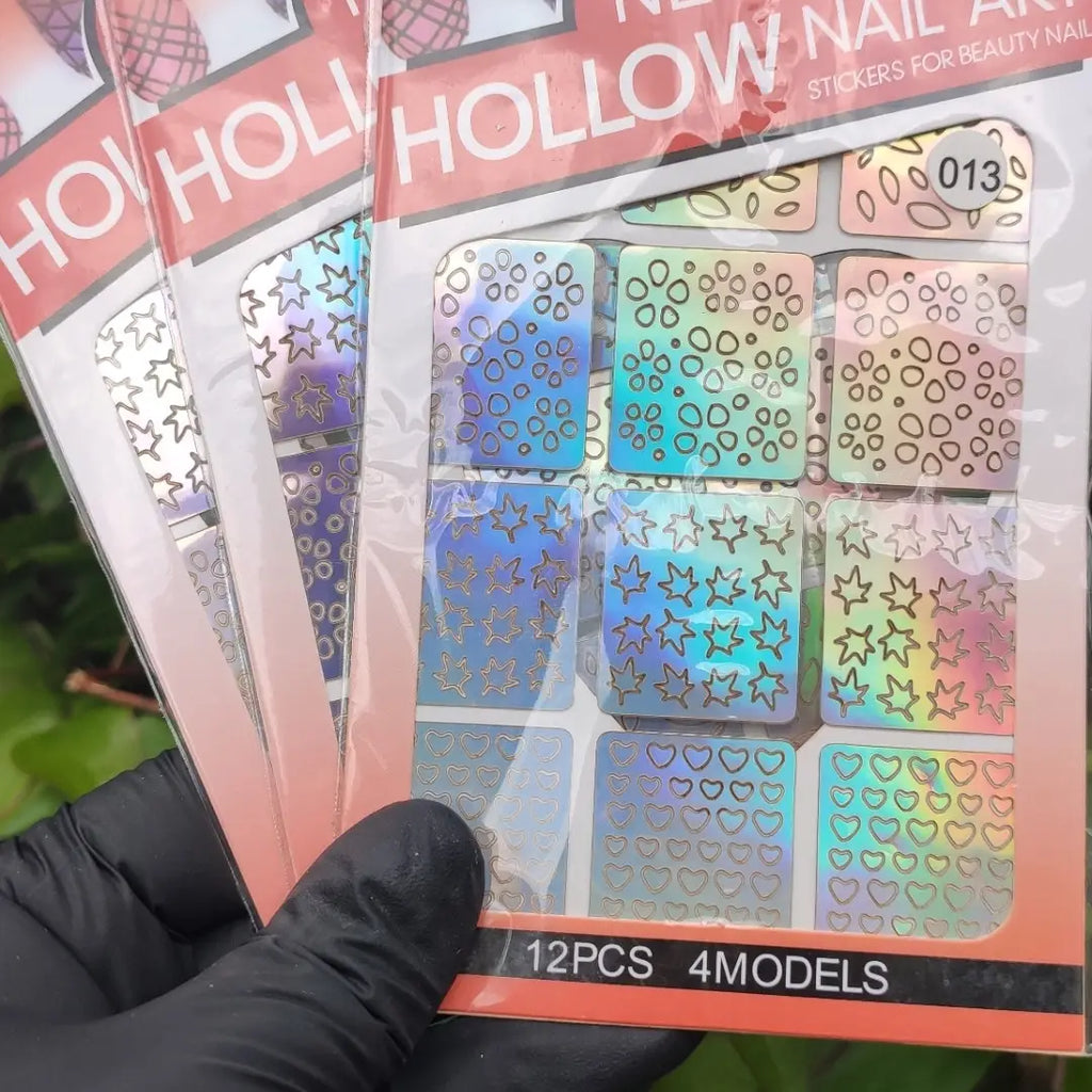 Nageldesign Schablone # 13