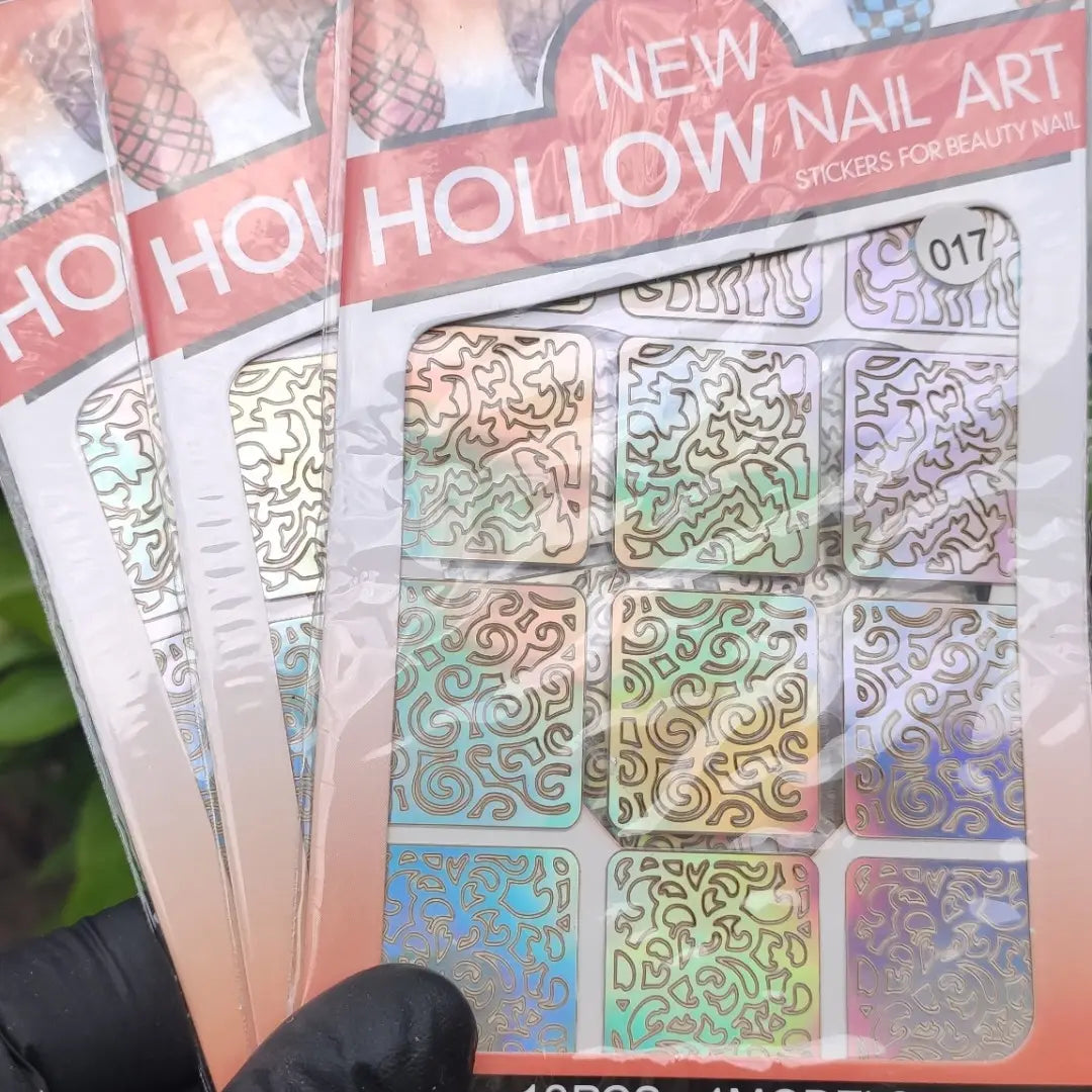 Nageldesign Schablone # 17