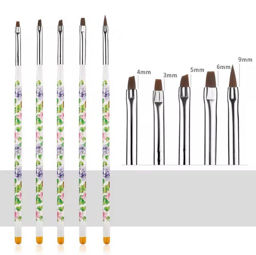 Gel Pinsel Set 5stk.