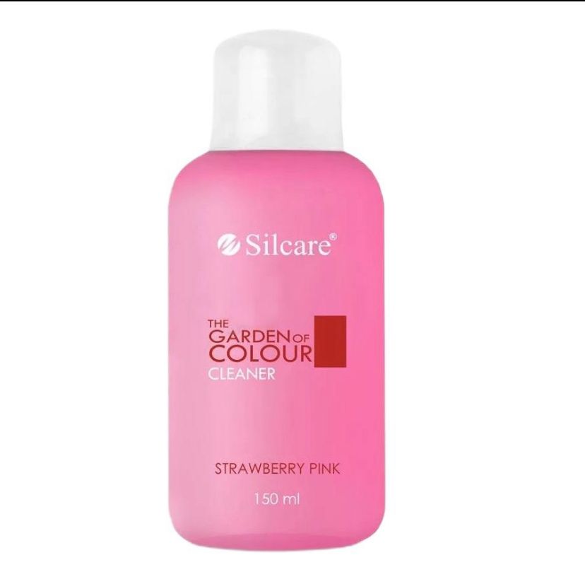 SILCARE The Garden of Colour Nail Plate Cleaner Strawberry Pink 150ml