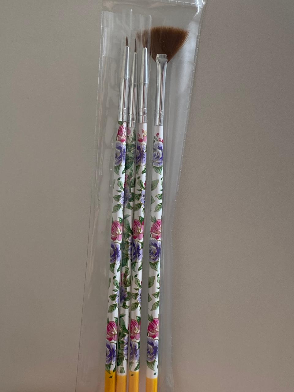 Set BLING Manikürepinsel 4-tlg