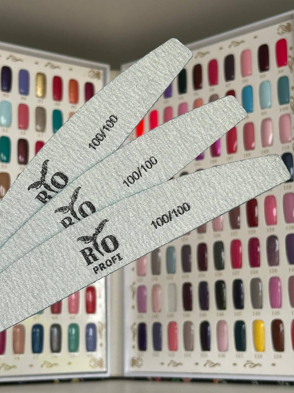 Halbmond-Mineralnagelfeil 100/100 Rio-Profi. 1 St.