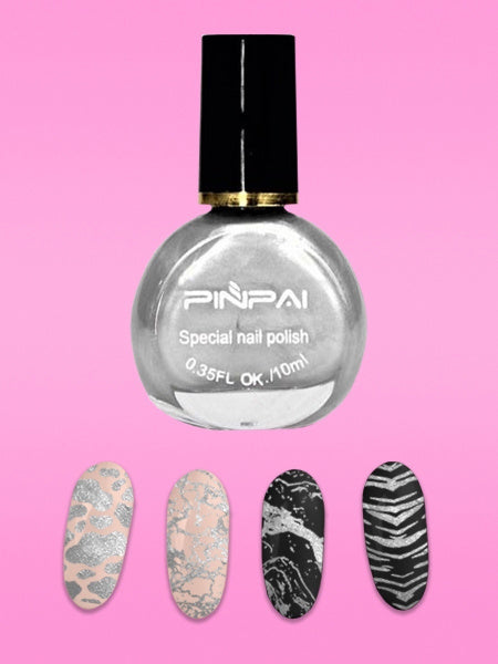 Stempelfarbe Silber 10 ml. №3