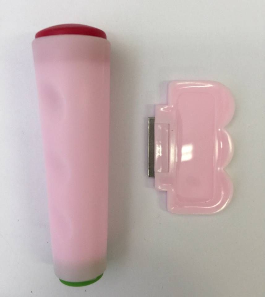 Rosa Stempel zum Stempeln