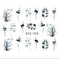 Wasserabziehbilder  STZ-702 Blumen