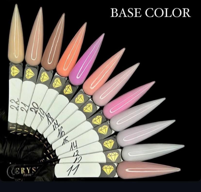 Basis für Nägel Crystal Base Color №13, 12 ml. HEMA & TPO Free
