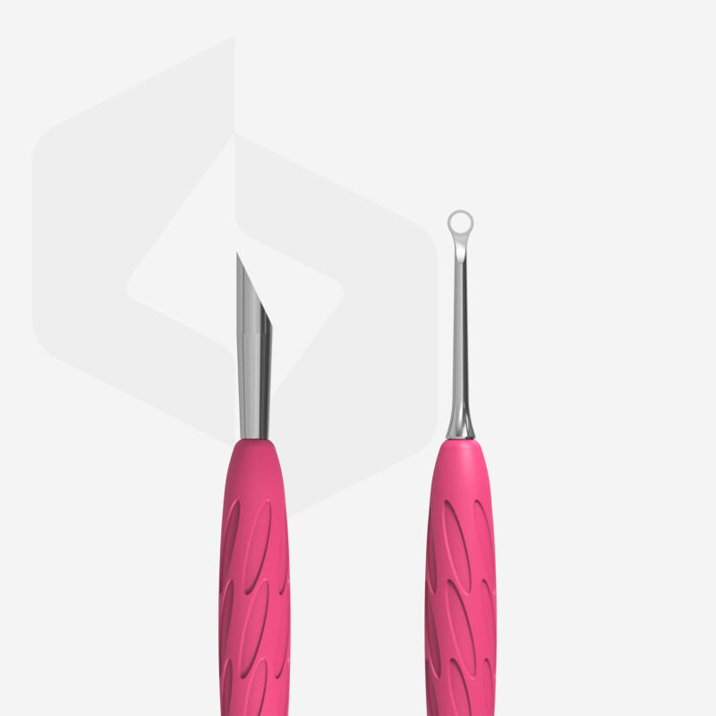 STALEKS Maniküre-Spatel mit Silikongriff UNIQ 11 TYP 2