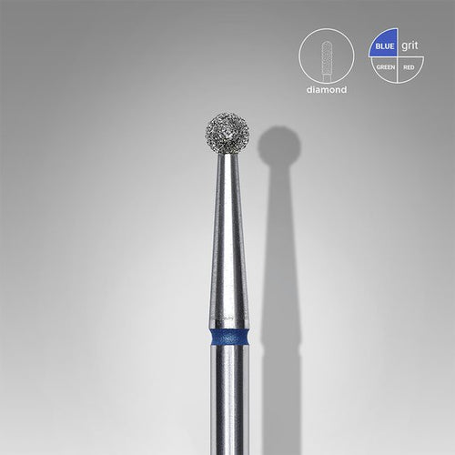 Diamantfräser Bit, blaue Kugel, Durchmesser 2,5 mm