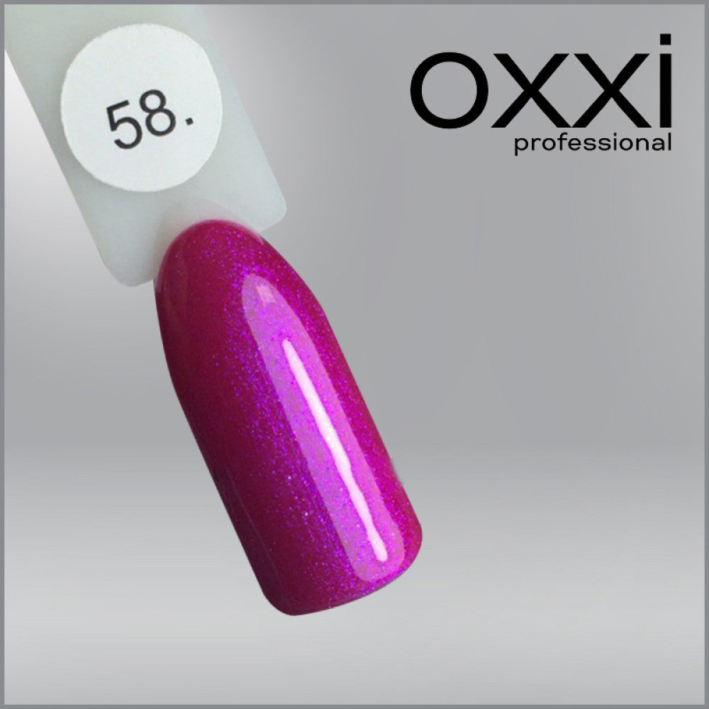 Gel-Lack OXXI 10ml, №58