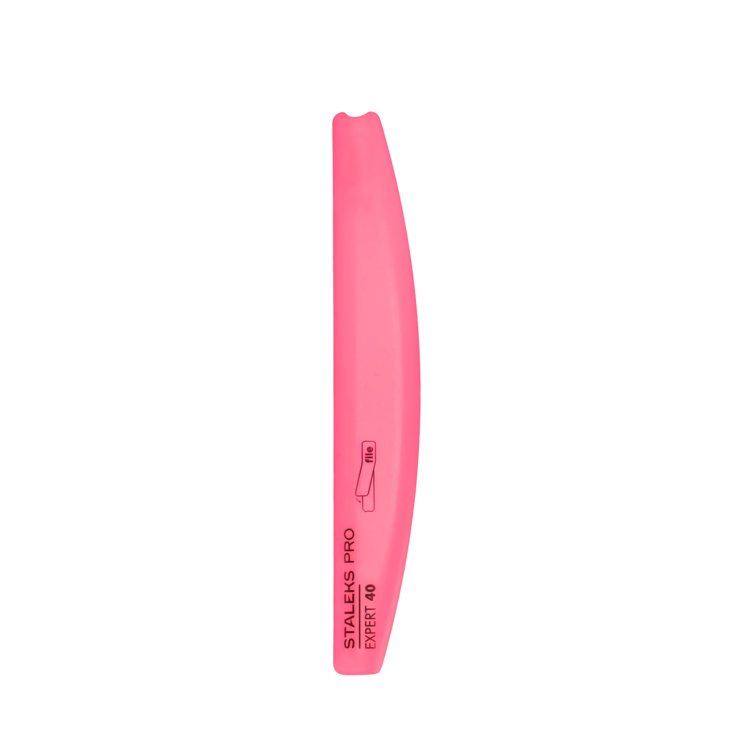 Wechselfeilen-Basis STALEKS EXPERT SPBE-40 aus Kunststoff, Halbmond, einseitig gewölbt