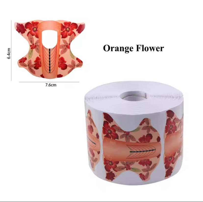 Schablonen für Nagelverlängerungen 25stk.