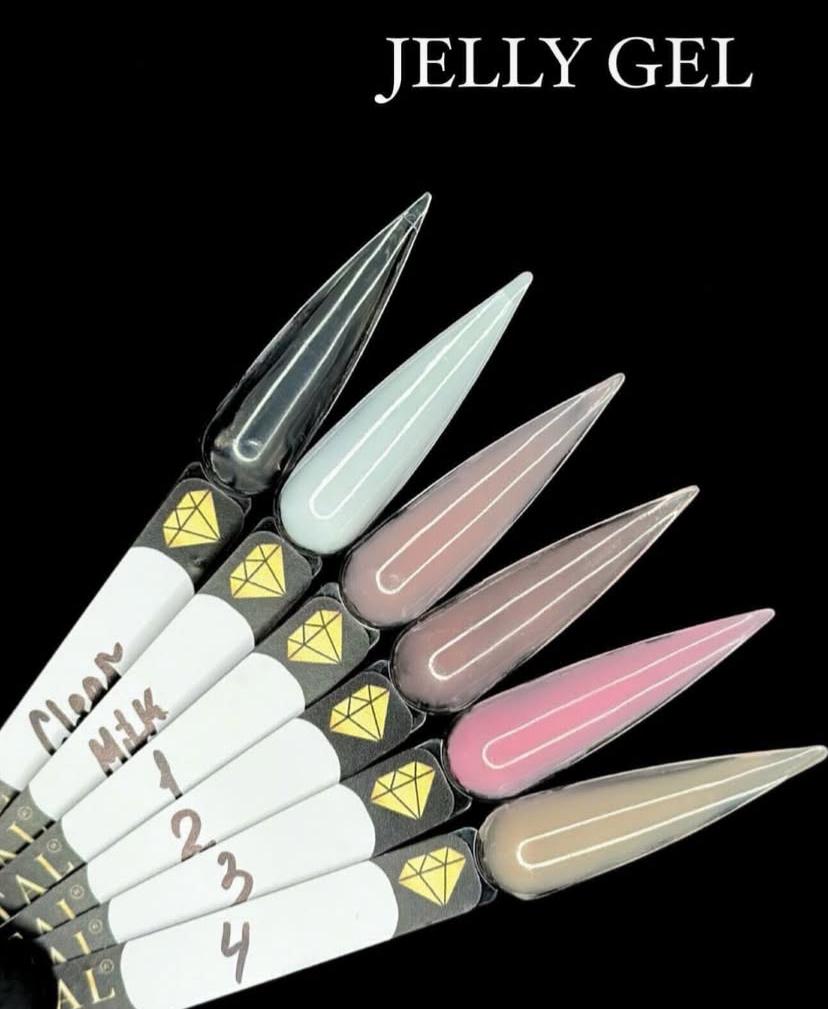 Jelly Gel 15ml.Crystal Professional №1. HEMA & TPO Free