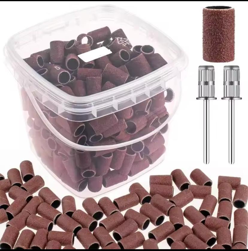 Kappe für Maniküre 150gritt. 10stk.