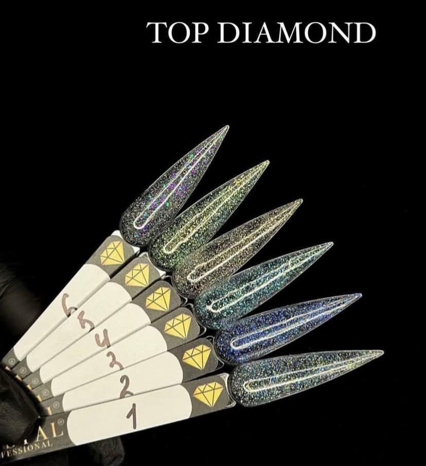 Top Diamond 12ml. Crystal Professional №5, HEMA & TPO Free