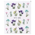 Wasserabziehbilder  STZ-686 Blumen