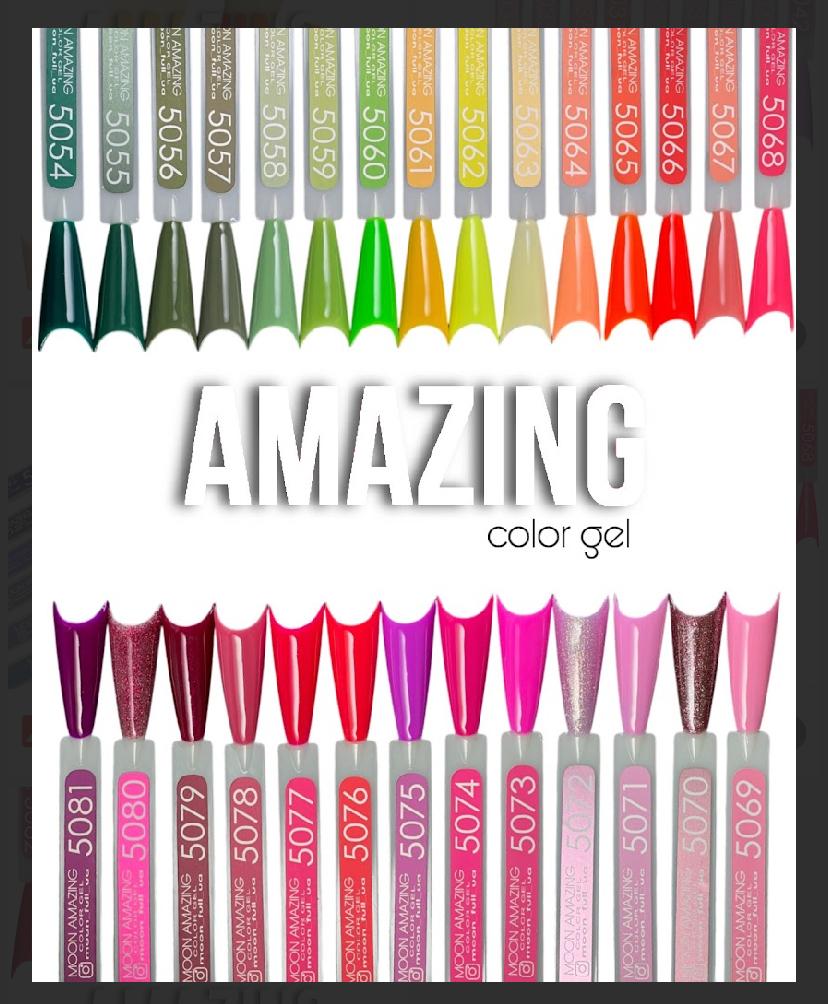 Moon Full Color Gel polish 12 ml.Amazing №5054