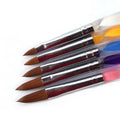 Acryl-Pinsel Set mit Pusher 5 St.