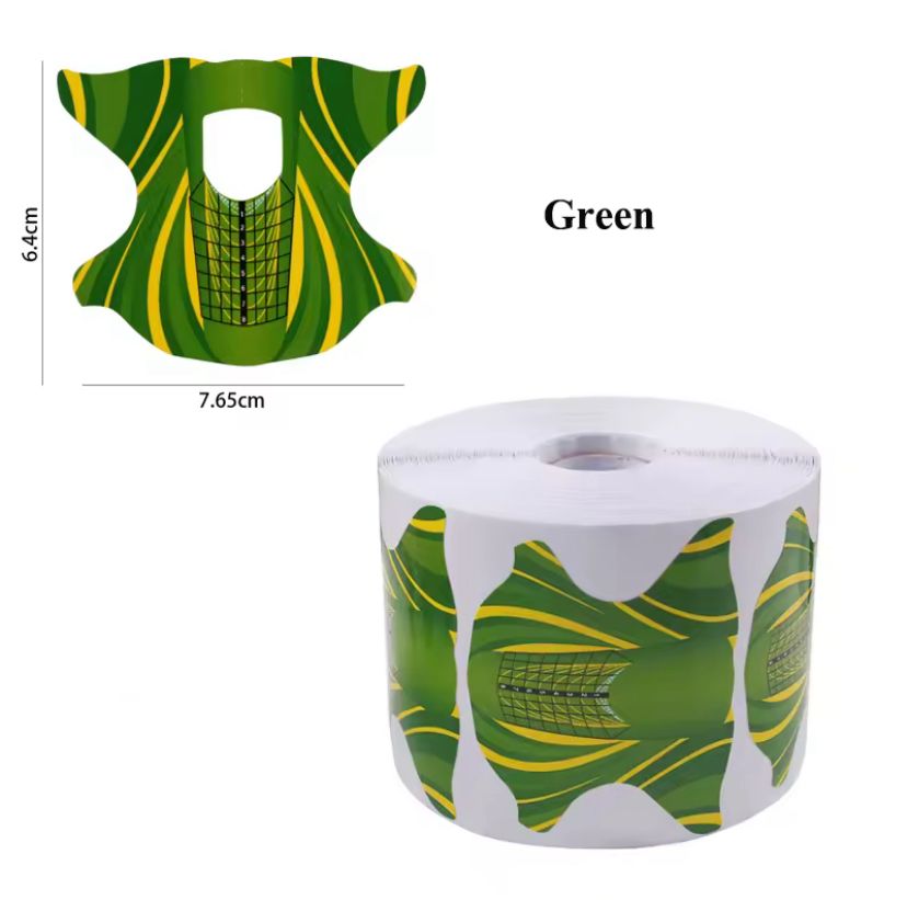 Schablonen für Nagelverlängerungen 25stk.