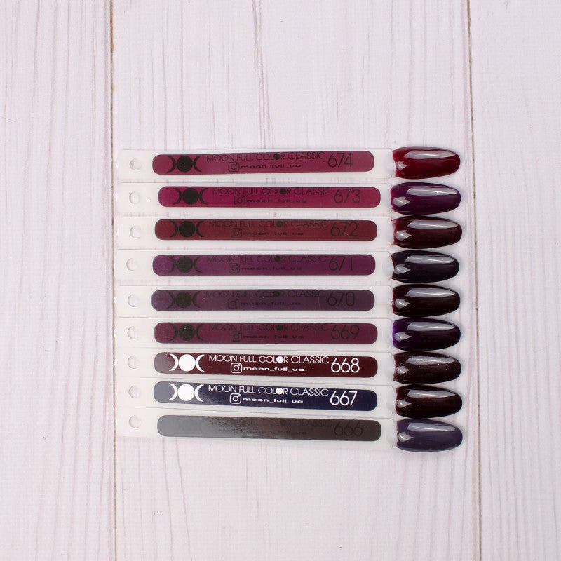 Gel-Nagellack Moon Full 8ml. Winter №666