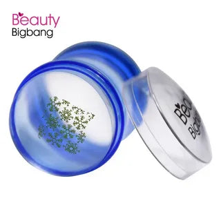 Stempel zum Stempeln von Blau, groß