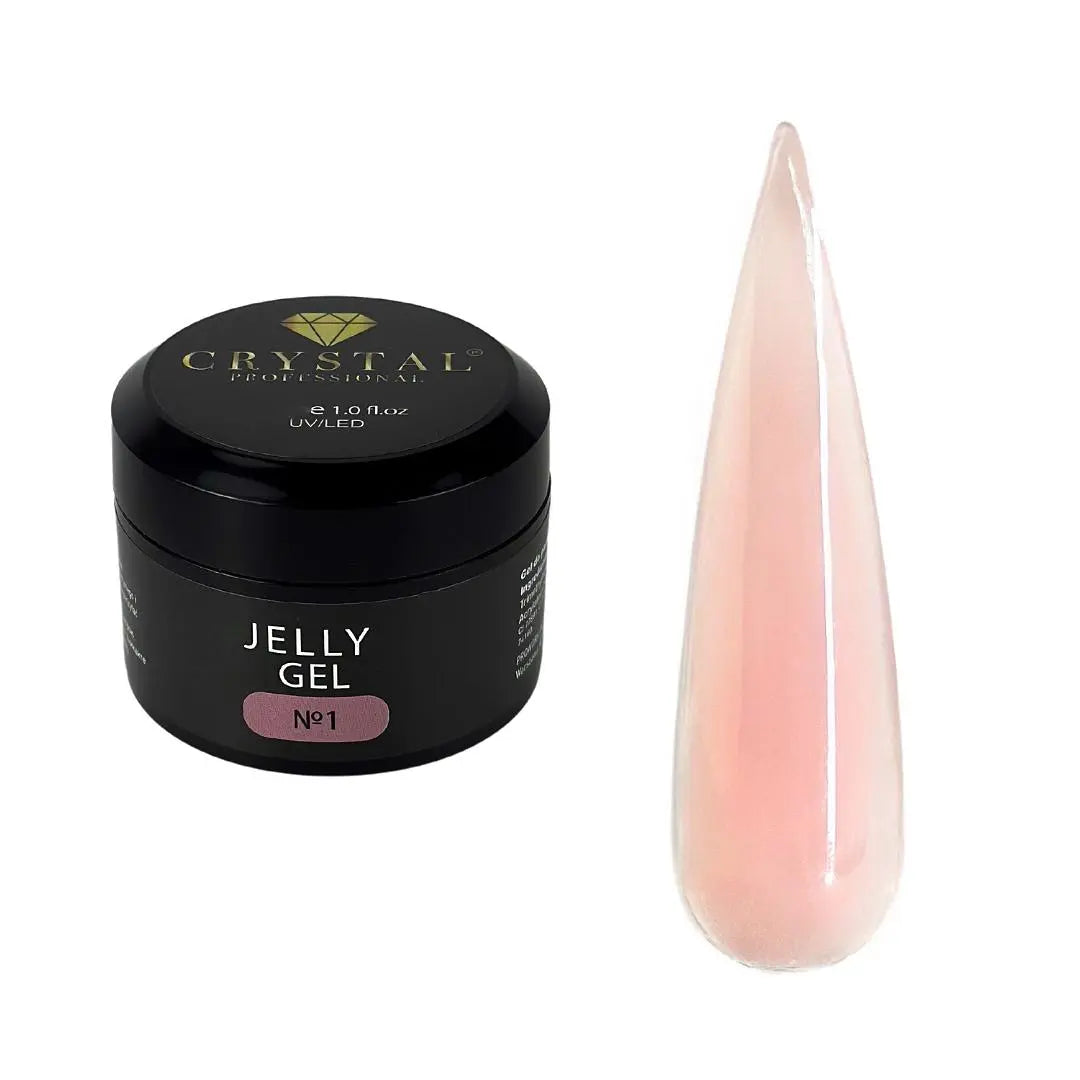 Jelly Gel 15ml.Crystal Professional №1. HEMA & TPO Free