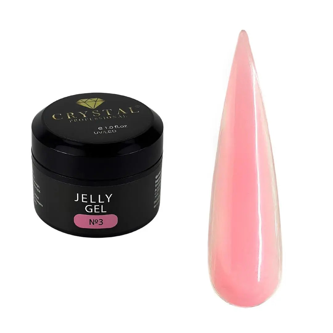 Jelly Gel 15ml.Crystal Professional №3. HEMA & TPO Free