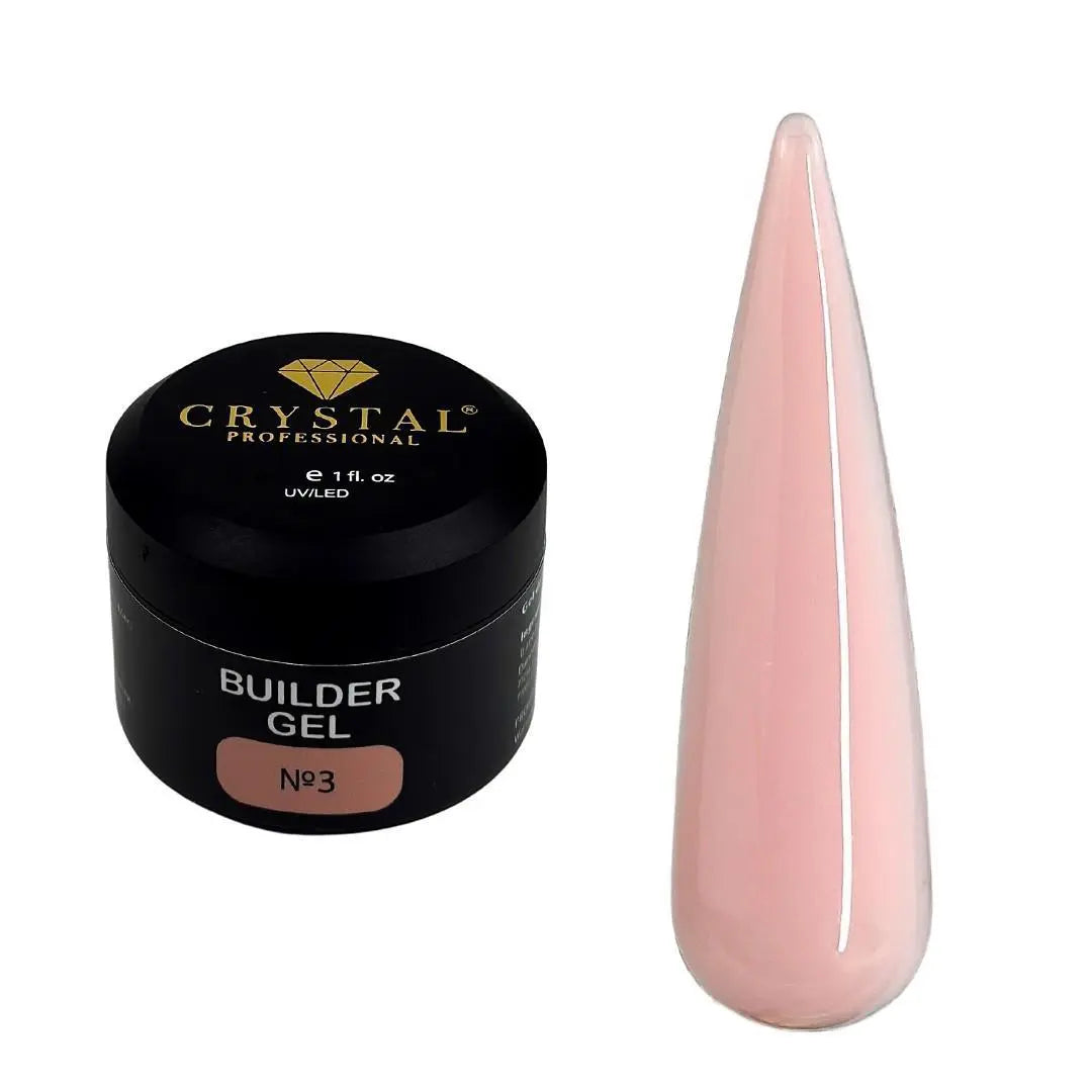 Builder gel 15ml. Crystal Professional №3, HEMA & TPO Free
