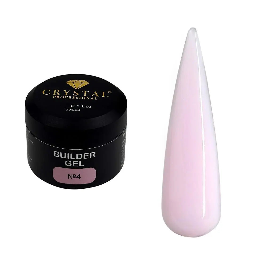 Builder gel 30ml. Crystal Professional №4, HEMA & TPO Free