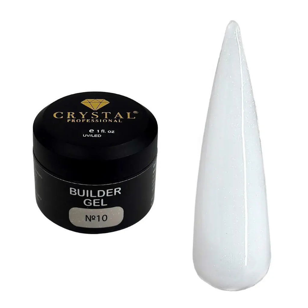 Builder gel 15ml. Crystal Professional №10, HEMA & TPO Free