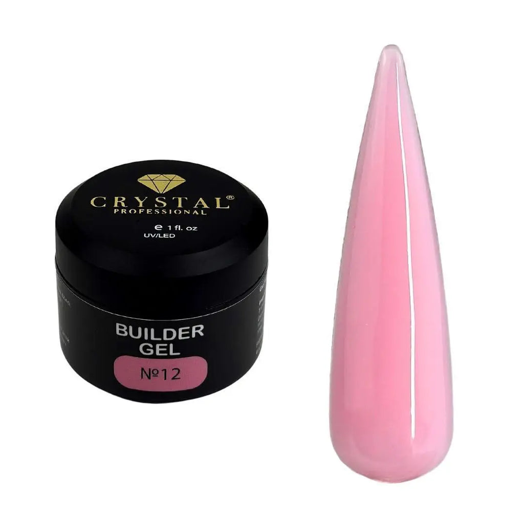 Builder gel 15ml. Crystal Professional №12, HEMA & TPO Free