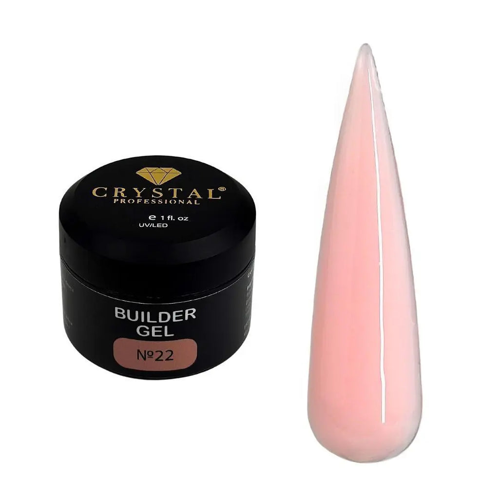 Builder gel 15ml. Crystal Professional №22, HEMA & TPO Free