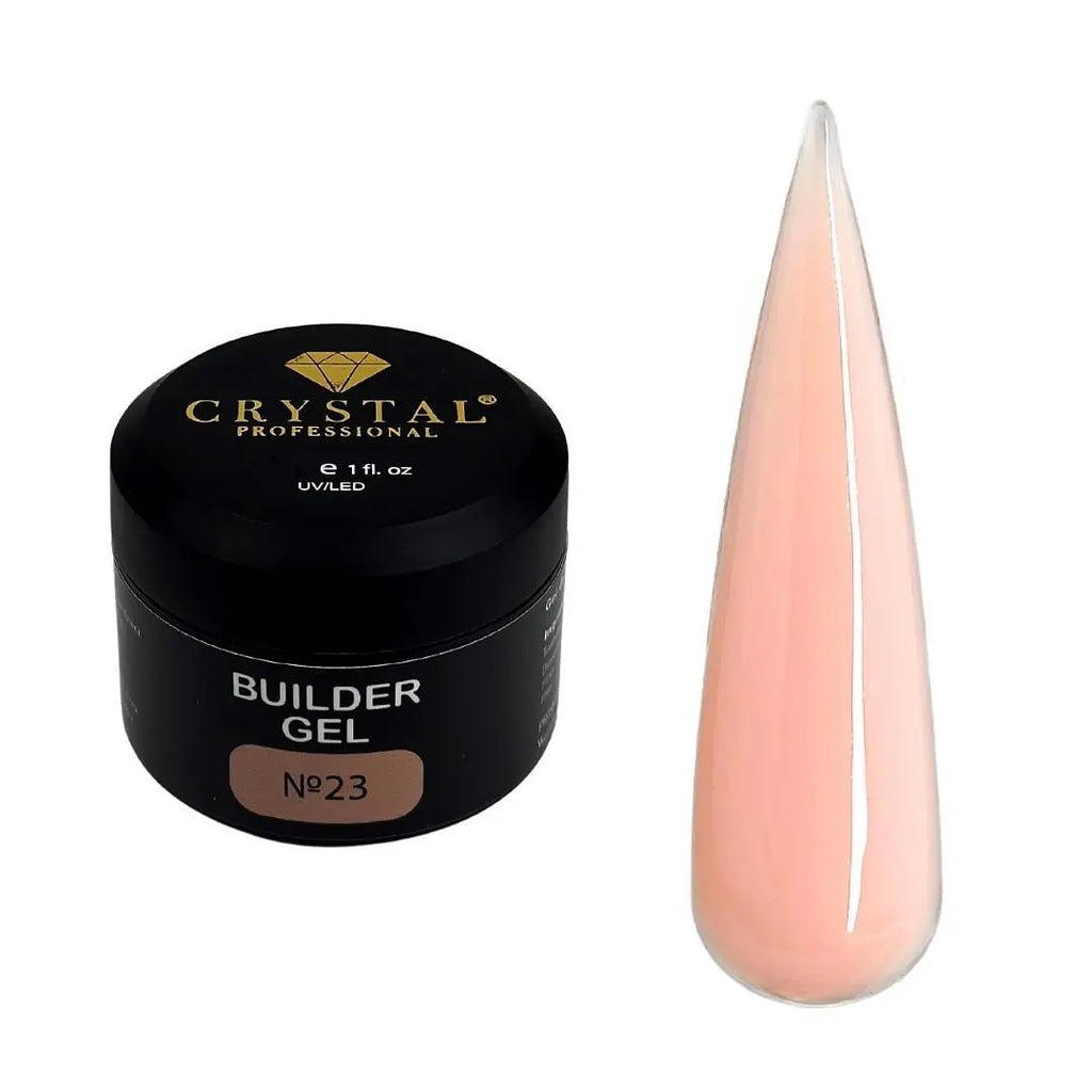 Builder gel 30ml. Crystal Professional №23, HEMA & TPO Free