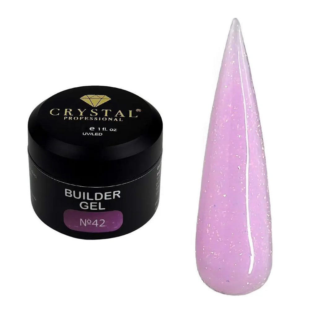 Builder gel 30ml. Crystal Professional №42, HEMA & TPO Free