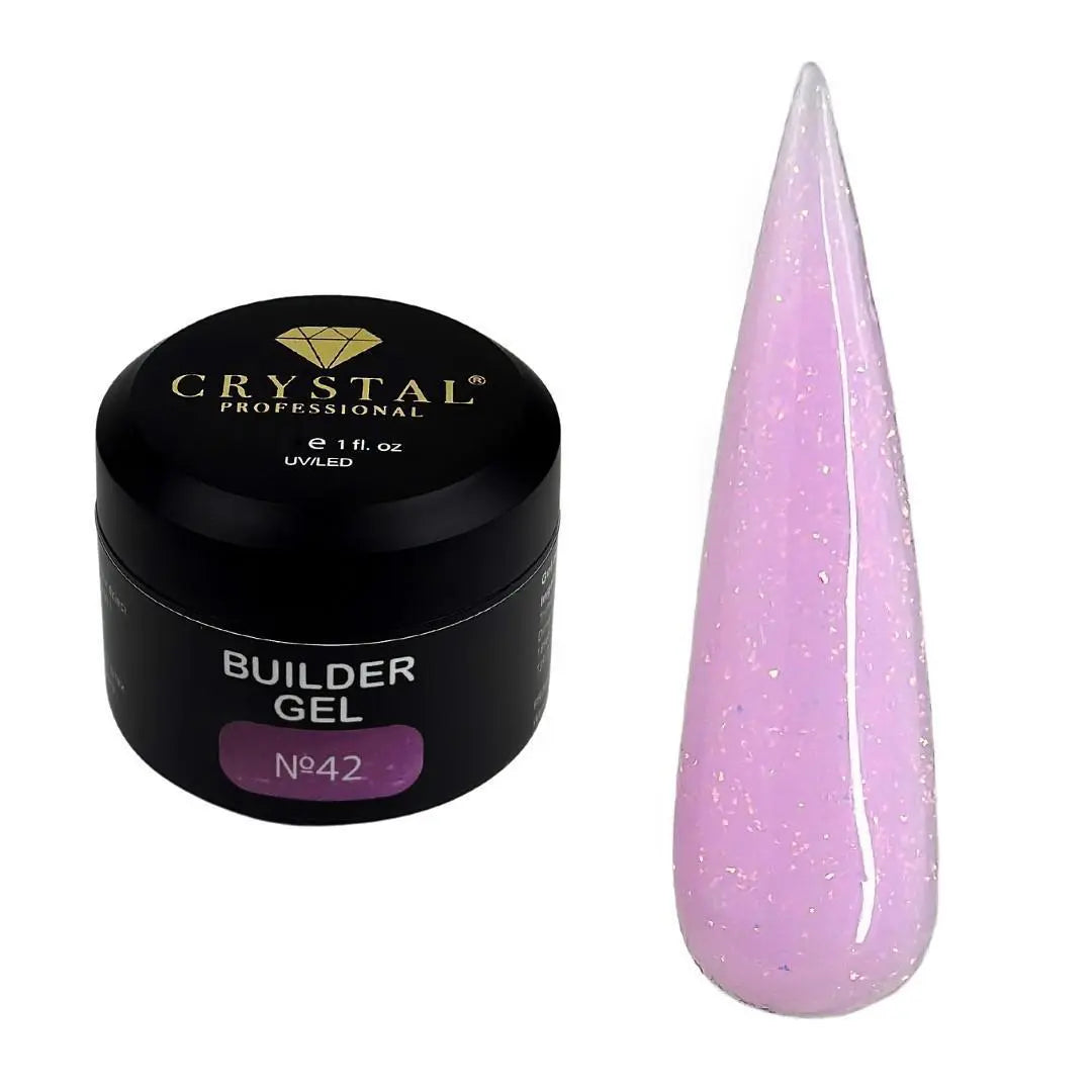 Builder gel 15ml. Crystal Professional №42, HEMA & TPO Free