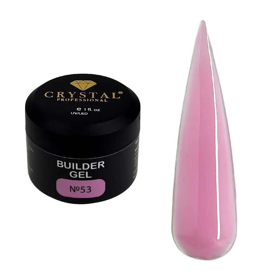 Builder gel 30ml. Crystal Professional №53, HEMA & TPO Free