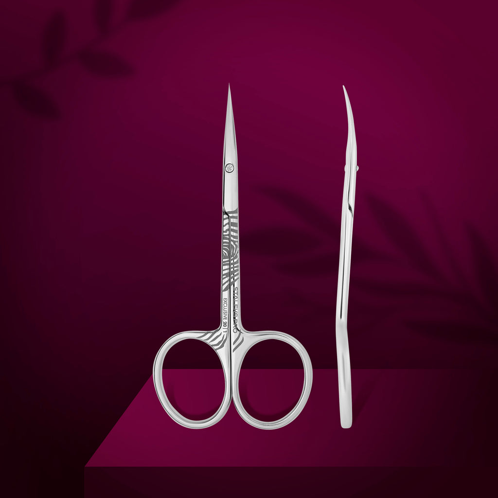 Professionelle Nagelhautschere Staleks Pro Exclusive 20, Typ 1 (Zebra)