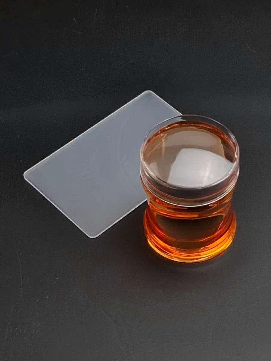 Stempel zum Stempeln von Orange, groß